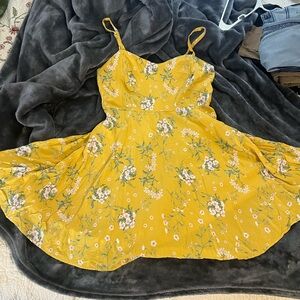Old Navy Yellow Floral Cami